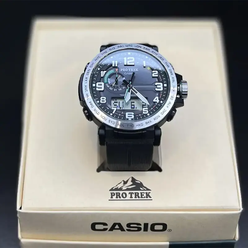 Casio PRO TREK Tough Solar Outdoor Men's Watch- PRG-601-1DR
